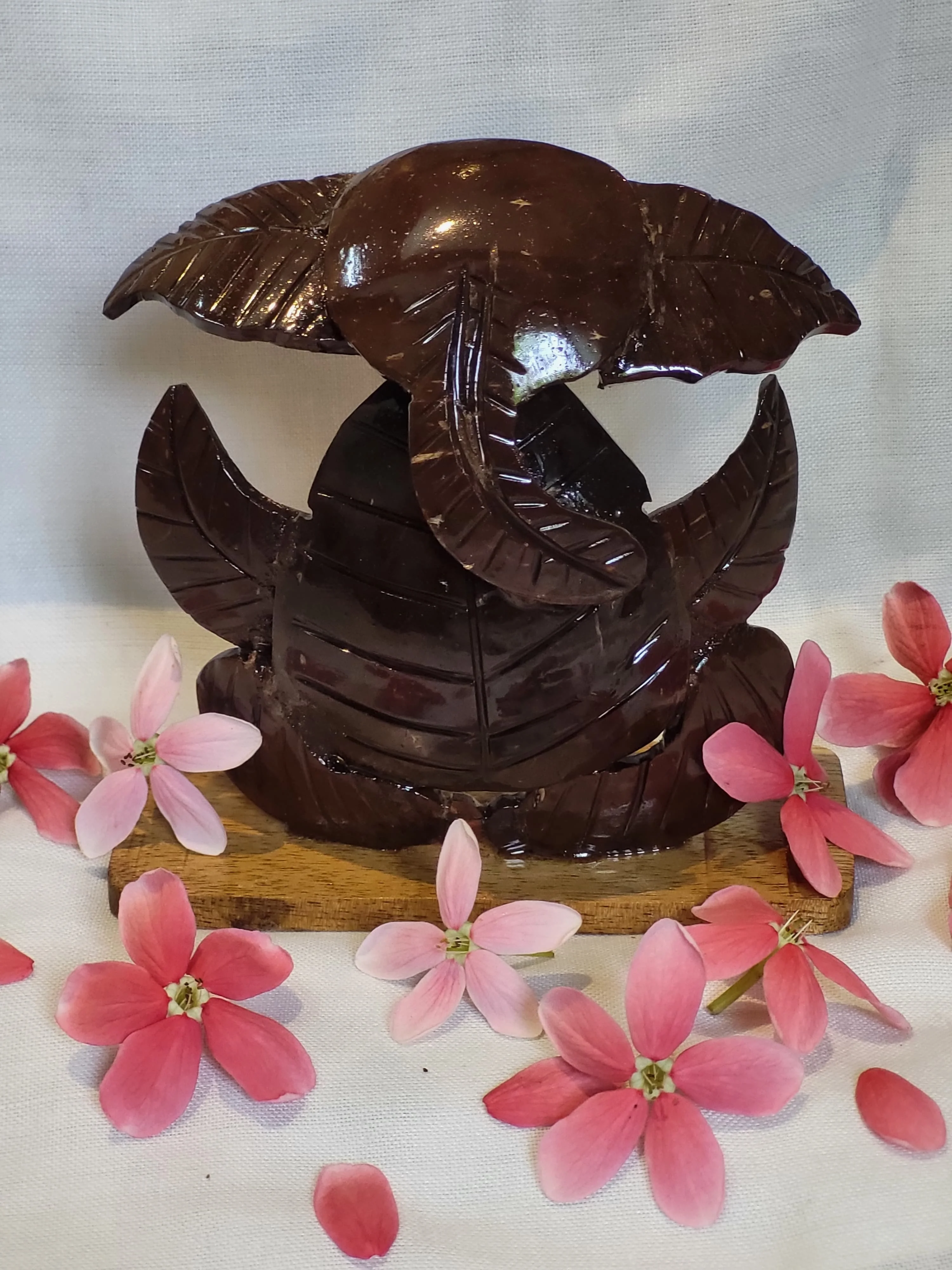 Ganpati Bappa Coconut Shell Murti